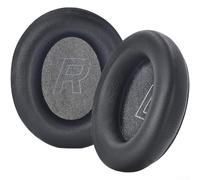 Eawfgtuw Lot de 2 coussinets de rechange pour casque Cloud Mix 2, en cuir synthétique avec clip sécurisé pour une meilleure isolation acoustique et confort, noir (B)