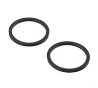 Eawfgtuw Lot de 2 entretoises de pédalier de vélo de 2,5 mm, en plastique pour et pour cale HollowTech II, entretoises noires de 35 mm ID 40 mm OD pour réglage du pédalier