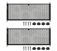 Eawfgtuw Lot de 2 filets de rangement de voiture pour camping-car, caravane, bateau, voiture, van, 25 x 60 cm, filets de rangement surdimensionnés pour camping-car, sac de rangement élastique avec