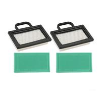 Eawfgtuw Lot de 2 filtres à air 499486S 698754 pour moteurs HP 18-26 avec pré-nettoyant 273638S, compatible avec tondeuses à gazon et tracteurs, papier filtre de qualité supérieure