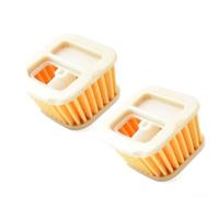 Eawfgtuw Lot de 2 filtres à air, filtre à air de rechange pour tronçonneuse 572 et 572XP Modèle plissé en maille de nylon 596762301 575526601 Filtration efficace