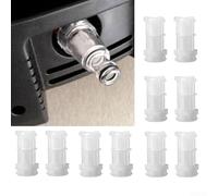 Eawfgtuw Lot de 2 filtres à eau pour nettoyeurs haute pression K2-For K7, connexion haute pression jusqu'à 175 psi, 60 °C maximum, lave-voiture en plastique transparent (10 filtres)