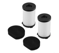 Eawfgtuw Lot de 2 filtres de rechange lavables HEPA pour aspirateurs Techwood TAS-9055, TAS-9035 et VA20, filtre réutilisable pour poils d'animaux avec filtration allergène haute efficacité