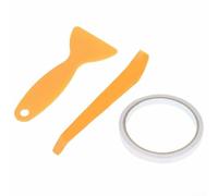 Eawfgtuw Lot de 2 housses d'accoudoir de porte avant en cuir pour CR-V 2007-2012 - Noir, ajustement direct avec ruban adhésif double face