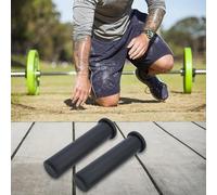 Eawfgtuw Lot de 2 manchons d'adaptation pour haltères de 5,1 cm à 5,1 cm, convertisseur de plaque de poids avec collier de verrouillage hexagonal pour barre standard, accessoire d'équipement de gym en