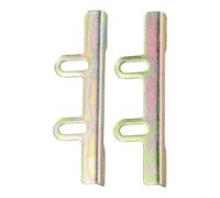 Eawfgtuw Lot de 2 plaques de réglage en métal pour rabot électrique N1900B 342430-2 1902K 1923B, tablette de 72 mm compatible avec les modèles 1900B/1923H/1125, argent