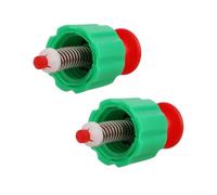 Eawfgtuw Lot de 2 soupapes de décharge de pression pour compresseur d'air pour pulvérisateur à dos, pièces de rechange en polypropylène pour modèles 3 L/5 L/8 L (vert)