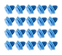 Eawfgtuw Lot de 20 clips de fixation en plastique pour Hyundai et panneaux de porte, OEM 82315-33020, panneau de porte intérieure automobile bleu