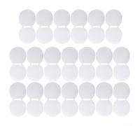 Eawfgtuw Lot de 20 films de protection en PVC transparent pour raquette de tennis de table - Pour raquette de ping-pong - 16 x 16 cm