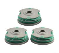 Eawfgtuw Lot de 3 bobines de fil à alimentation automatique destinées à un capuchon fiable pour protéger la ligne et la bobine de rechange robuste, parfait pour Flymo Contour 500e 58