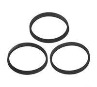 Eawfgtuw Lot de 3 courroies d'entraînement de rabot électrique en caoutchouc de 9,6 mm compatibles avec Makita 1900B N1923B KP0800 KP0810 BKP180 Circonférence de 238 mm