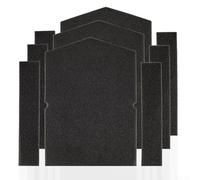 Eawfgtuw Lot de 3 filtres de rechange pour sèche-linge Miele 6057930 et 9688381, convient aux condensateurs et sécheurs à chaleur