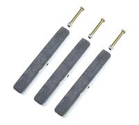 Eawfgtuw Lot de 3 pierres de rechange réglables pour cylindre de moteur, piston de frein pour mécanicien automobile, acier 45 #, convient pour 1-1/8 à 4 (7,6 cm)