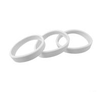 Eawfgtuw Lot de 3 pneus de rechange pour nettoyeur de piscine Polaris 280 360 380, compatibles avec C-10 pour modèles Vac-Sweep, jeu de roues en caoutchouc avec diamètre extérieur de 18 cm