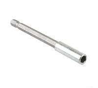 Eawfgtuw Lot de 3 porte-embouts magnétiques hexagonaux pour outils électriques, extension à dégagement rapide pour tournevis pneumatiques électriques, acier au carbone 60/100/150 mm