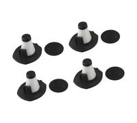 Eawfgtuw Lot de 4 filtres et 4 éponges de rechange pour aspirateur, lavables, réutilisables, piège à poussière, kit d'entretien pour nettoyage domestique