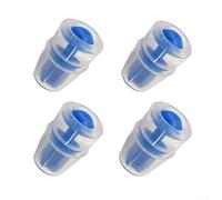 Eawfgtuw Lot de 4 gaines de rechange en silicone pour valve d'hydratation de la vessie à eau, compatible avec la plupart des marques rotatives à 360 degrés et vannes marche/arrêt, (bleu)