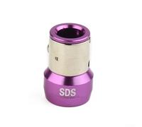 Eawfgtuw Lot de 4 porte-embouts de tournevis magnétiques de 6,35 mm pour bague avec magnétisme puissant, en acier trempé pour embouts à usage général, compatible avec