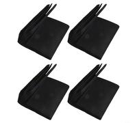 Eawfgtuw Lot de 4 sacs de culture rectangulaires de 40 x 30 x 20 cm, 50 x 30 x 20 cm, 60 x 30 x 20 cm, sacs de plantation en tissu non tissé pour légumes, pommes de terre, tomates avec poignées pour