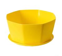 Eawfgtuw Lot de 4 trous de drainage de grand calibre pour intérieur et extérieur - Convient aux pots de fleurs - Convient aux pots de fleurs - Parfait pour plantes grasses rondes et variées - Taille L