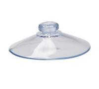 Eawfgtuw Lot de 4 ventouses rondes en PVC transparent 55 mm 50 mm pour cuisine, salle de bain, crochets muraux en verre, ventouses amovibles très résistantes, économie d'espace, lot de 4 (5,5 cm