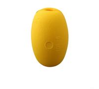 Eawfgtuw Lot de 5 bouées flottantes en filet de pêche avec corde élastique EVA - Jaune - Anti-collision - Pour cages de pêche - 96 x 145 x 20 mm (96 x 145 x 20 mm)
