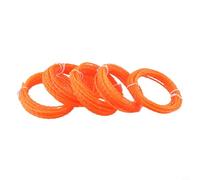 Eawfgtuw Lot de 5 fils torsadés de 0,2 cm, 4,6 m par rouleau, nylon de rechange pour débroussailleuse EGO 56 V 38,1 cm et accessoires (équivalent AL2420P)