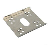 Eawfgtuw Lot de 50 clips de mise à la terre pour panneau solaire en acier photovoltaïque en forme de C, en acier inoxydable, solution de mise à la terre pour installation de toit et abri de jardin