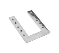 Eawfgtuw Lot de 50 rondelles de mise à la terre en acier inoxydable pour panneau solaire, matériel de montage PV pour toit, sol, abri de jardin ou abri de voiture