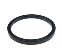 Eawfgtuw Lot de 6 cales en aluminium pour réglage de la tige de vélo - 28,6 mm - Noir