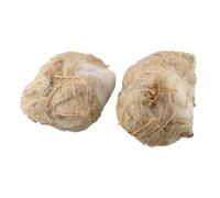 Eawfgtuw Mélange de raphia pour perroquets et pinsons chauds pour nidification naturelle d'oiseaux - Lot de 2 mélanges de laine de jute et coton - Design confortable et adapté pour H