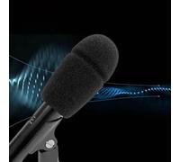 Eawfgtuw Microphone à condensateur pour discours, micro micro à petit diaphragme avec réduction du bruit, compatible avec les performances professionnelles de chant sur scène,