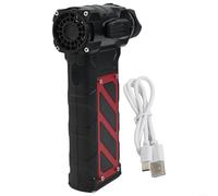 Eawfgtuw Mini collecteur de poussière portable 110 000 tr/min, moteur sans balais avec protection de température pour clavier à domicile et bureau (noir)