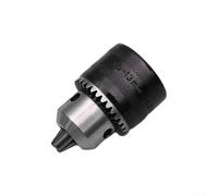 Eawfgtuw Mini mandrin de perceuse à queue de tour en métal avec cône Morse MT2 et cône Jacobs #33, acier à faible teneur en carbone 1010, capacité de 5/64"-1/2", clé incluse, pour la précision