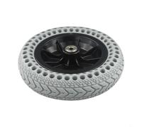 Eawfgtuw Moyeu de roue de rechange solide de 200 x 50 mm - Pneu non gonflable - Longue durée de vie - Roue plate en caoutchouc pour scooter électrique ou fauteuil roulant