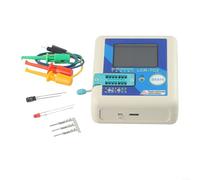 Eawfgtuw - Multimètre testeur de transistor avec affichage couleur pour diode triode MOS PNP NPN détection condensateur résistance inducteur batterie intégrée