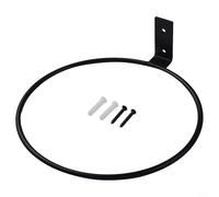 Eawfgtuw Ou pack Duty extérieur lourd pour idéal pour panier suspendu à fleurs enduit pots pour intérieur parfait poudre antirouille 3 parois métalliques pour supports de bagues Brac (L)