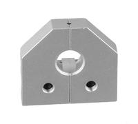 Eawfgtuw Outil de soudage et connecteur pour filament en aluminium de 1,75 mm pour PLA ABS PETG, joint et épisseuse de filament, réparation et dispositif de jonction pour sans couture (argenté)
