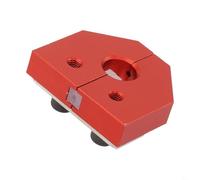 Eawfgtuw Outil de soudage et connecteur pour filament en aluminium de 1,75 mm pour PLA ABS PETG, joint et épisseur, réparation de filament et dispositif de jonction pour sans couture (rouge)