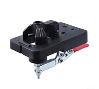 Eawfgtuw Ouvre-trou de charnière de travail du bois de 35 mm en alliage d'aluminium pour installation de porte d'armoire avec localisateur et pince rapide (Suit)