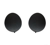 Eawfgtuw Paire de cache-vis de poignée de porte intérieure pour Z4 E89 2009-2015, pièces de rechange en ABS noir compatibles avec OEM 51419167013 51419167014