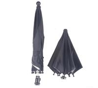 Eawfgtuw Parapluie Parapluie Parapluie avec Interface Hot Shoe pour DSLR ou Caméscope Photographie Extérieure Noir