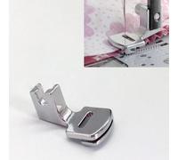 Eawfgtuw Pied presseur en métal pour machine à coudre - Accessoire multifonction pour la création de fronces et plis en tissu - Compatible avec la plupart des domestiques