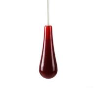 Eawfgtuw Pilon en résine pour chef d'orchestre - 38 cm - Design léger et portable pour théâtre de scène - Rouge