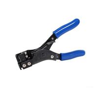 Eawfgtuw Pince multifonction pour serre-câbles en nylon, 2,4 à 12 mm, avec fonction faisceau et coupe, corps en métal, poignée en TPR, design compact pour fils, tuyau, arbre