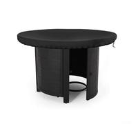 Eawfgtuw Plaque de feu en tissu avec cordon de serrage compatible avec les bols Oxford Fire de diamètre 420D - Housse résistante à l'humidité - 80 cm - 100 cm - Avec grille personnalisable pour