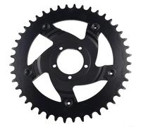 Eawfgtuw Plateau de pédalier 40T 42T pour moteur d'entraînement Bafang M625 M615, pignon de rechange en alliage d'aluminium 7075, engrenage noir solide et léger 1000 W (44T)