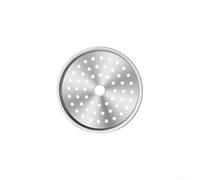 Eawfgtuw Plateau rond en acier inoxydable 304, 15-39 cm de diamètre, résistant à la chaleur, avec trous uniformes, support de cuisson à la vapeur pour autocuiseur, marmite et poêle (15,5 cm)