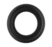 Eawfgtuw Pneu solide de 24,1 cm - 9,5 x 2,50-6,1 - Pour trottinette électrique NIU KQi3, roue avant et arrière en caoutchouc non pneumatique, longue durée - Noir