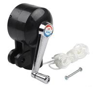 Eawfgtuw Poignée de rechange pour manivelle de parasol de terrasse, accessoire en métal robuste pour extérieur, jardin, cour, s'adapte à la plupart des parapluies (43 mm